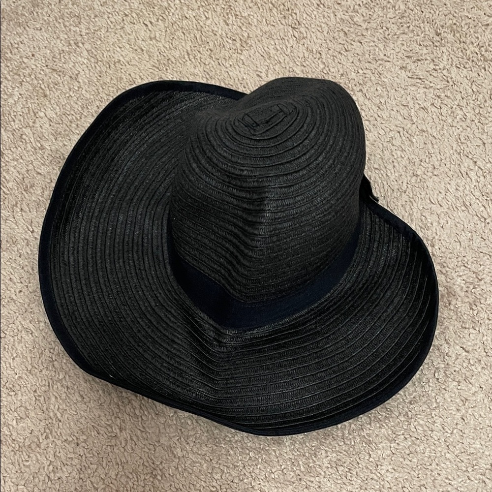 Calvin Klein Black Textured Hat